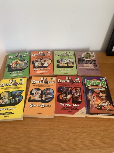 Destroyer paperback novels - destroyer, lot
