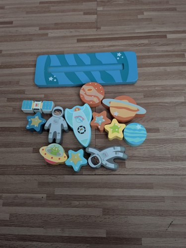 Wooden space stacking toys for - wooden,