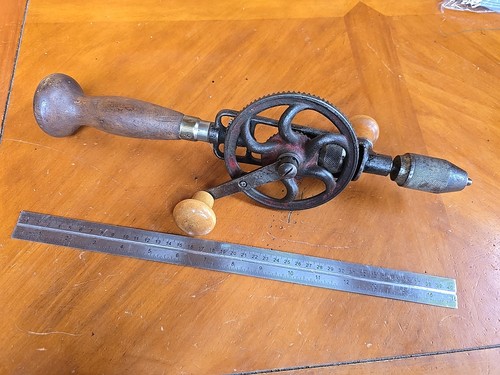 Hand drill eggbeater - drill,