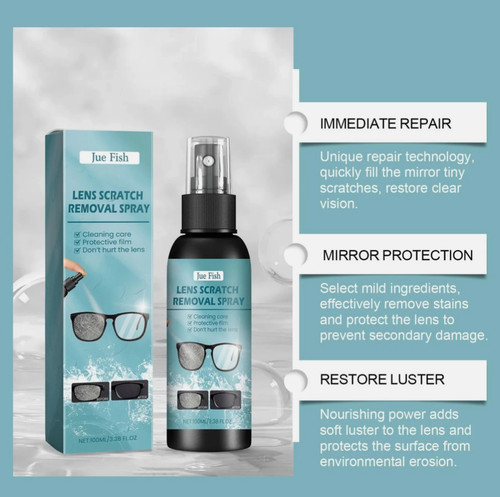 100ml 2in1 eyeglass cleaner - 2in1,