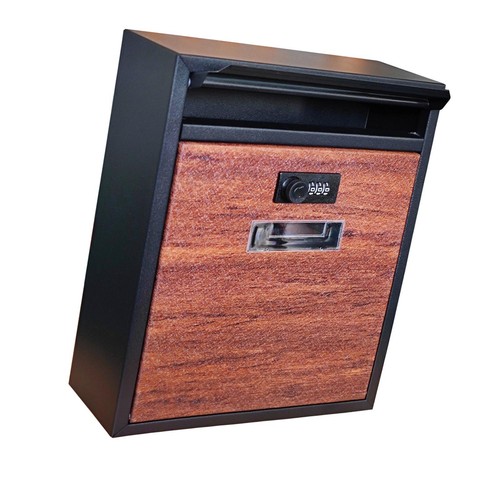 Wall mount mailbox locked - mount,