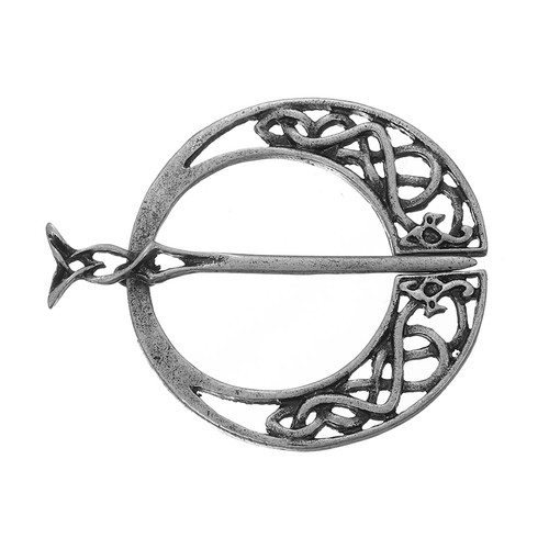 Vintage brooch cloak - brooch,