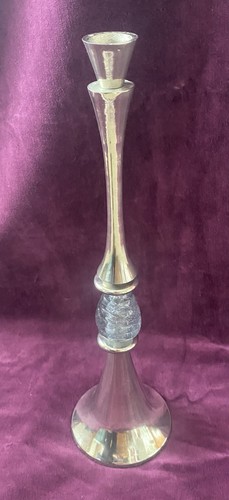 Tall heavy silver coloured - tall,
