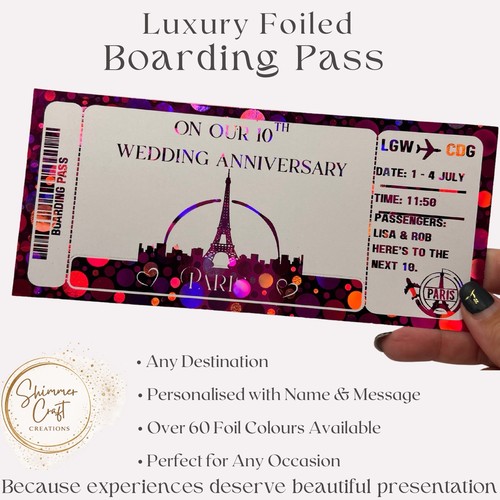 Paris custom gift - paris, boarding