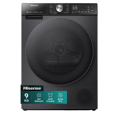 Hisense dh5s902bb 9kg heat - 9kg,