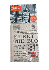Replica war time newspapers - time,