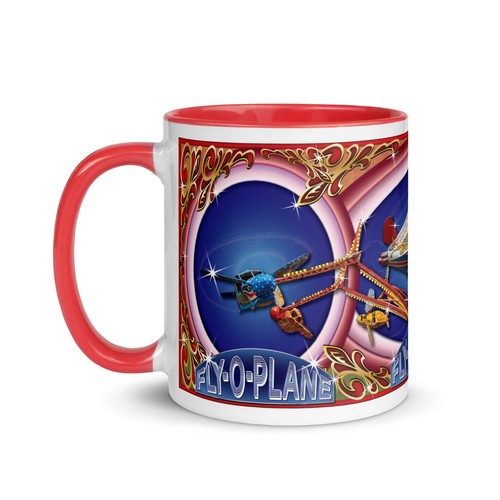 Fly plane fairground - fly-o-plane,