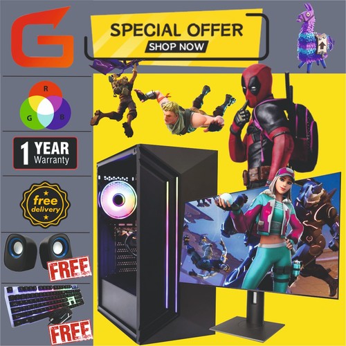 Gaming computer bundle core - pc,