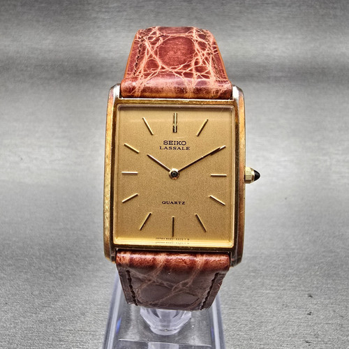 Seiko lassale tank - tank, watch
