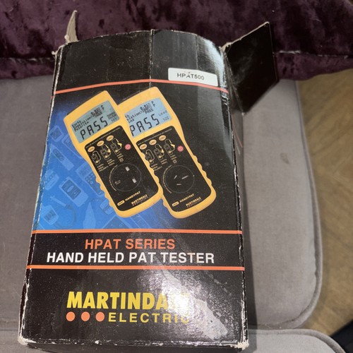 Martindale hpat500 pat tester - martindale,
