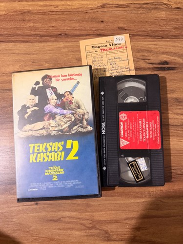 Rare turkish vhs texas - vhs,