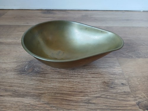 Vintage brass scale scoop pan - scoop,