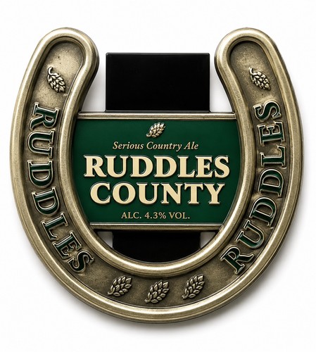 Ruddles county ale - ruddles, pump