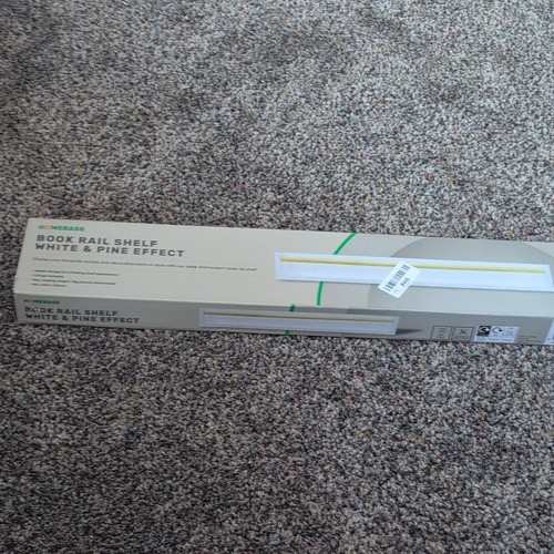 Homebase book rail - shelf, 60cm