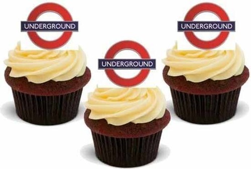 London underground sign edible - underground,