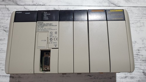 Plc rack omron cqm1h cpu61 - omron, cqm1h-cpu61