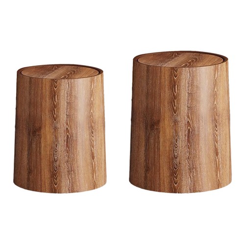 Stylish wooden waste bin for - stylish,