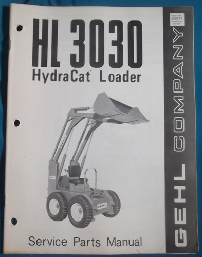 Gehl 3030 hydracat skid - gehl,