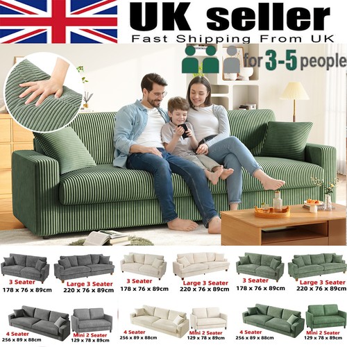 Modern seater corduroy - 3/4,