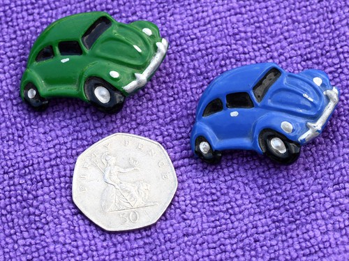Pair stylised beetle - stylised,