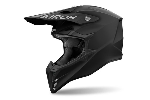 Airoh wraaap black matt - matt, adult