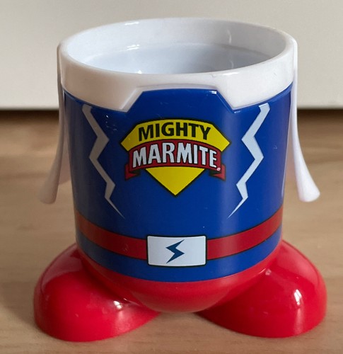 Mighty marmite plastic egg cup - marmite,