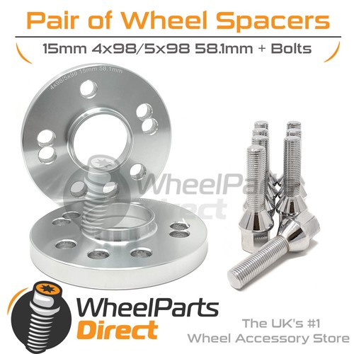 Wheel spacers bolts 15mm - spacers, &