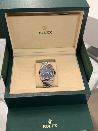 Rolex datejust 126234 blue - datejust, 36