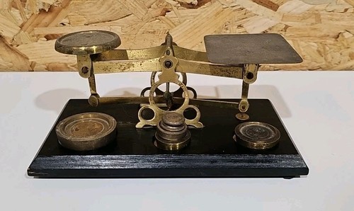 Vintage postal balance scales - vintage,