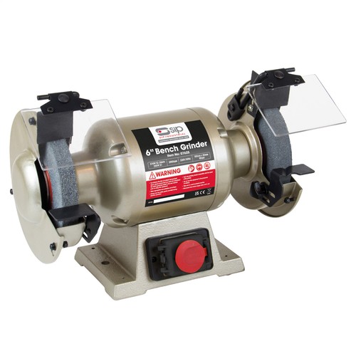 Sip bench grinder 230v - 6",