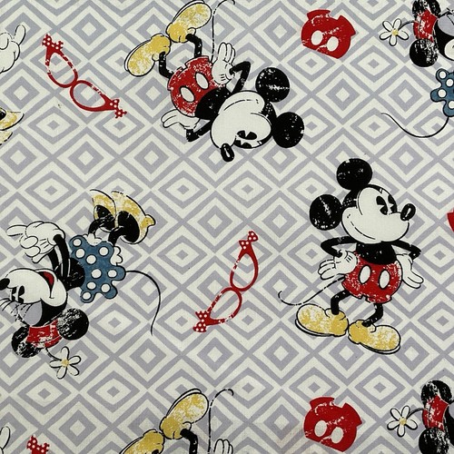 Mickey and minnie mouse fabric - mouse,
