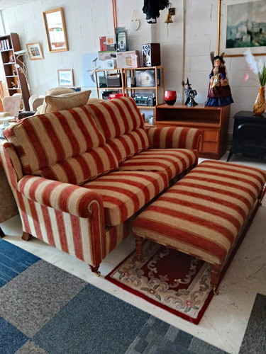 Duresta red beige - &, striped