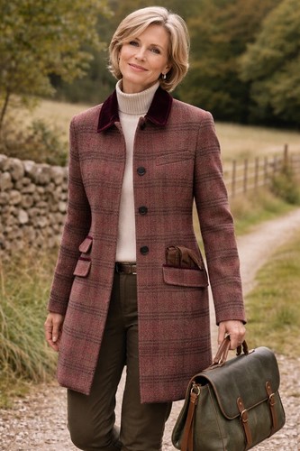 Barbour stornoway tweed coat - barbour,