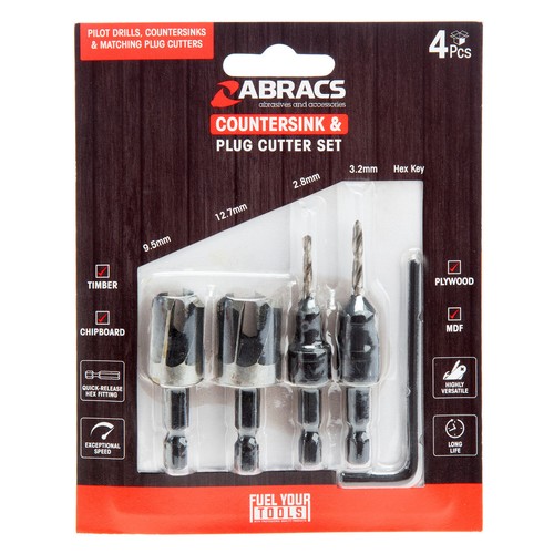 Abracs countersink plug - abracs,