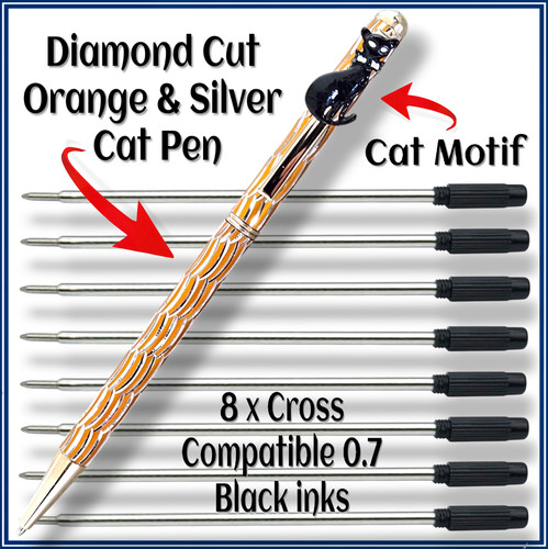 Cat ballpoint pen - ballpoint, 0.7