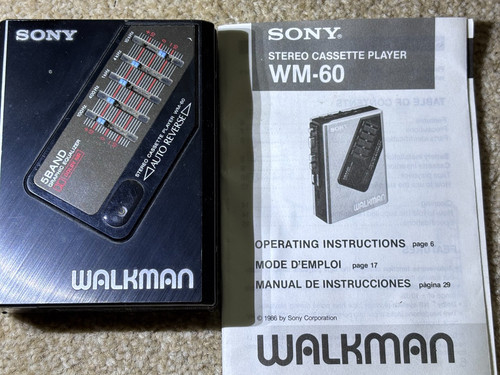 Sony walkman made - sony,