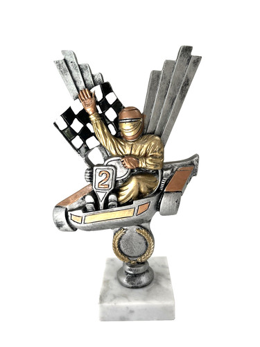 Vintage kart trophy - vintage,