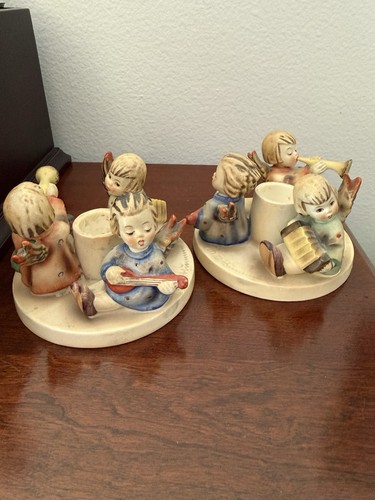 Hummel angel trio figurines - angel,