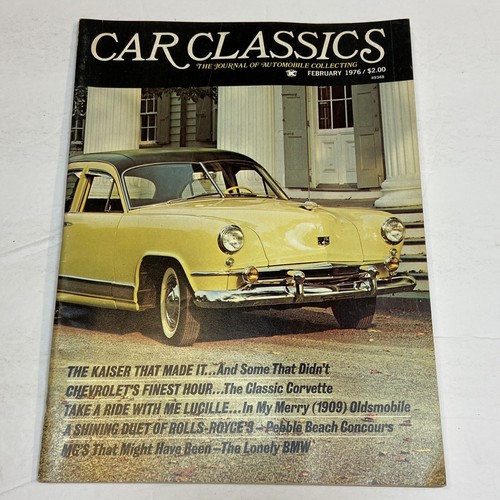 Car classics magazine - magazine, feb1976