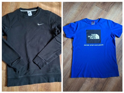 Nike boys black sweatshirt - black,