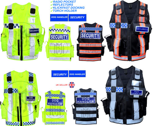 Hiviz security vest tactical - security,