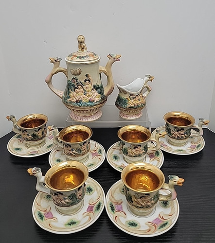 Vtg lot capodimonte italy - lot,