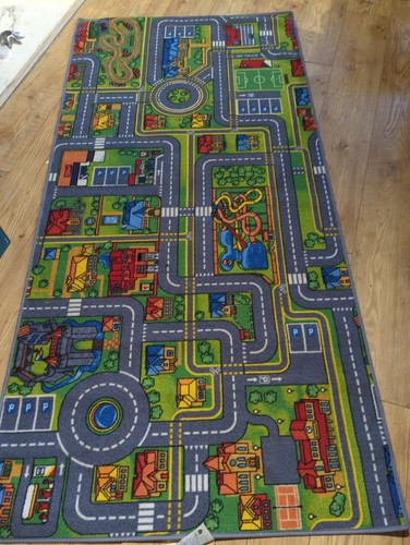 Play roads city rug - roads, mat