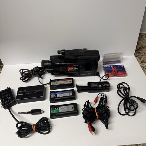 Sanyo vision 8mm video - 8, vm-10