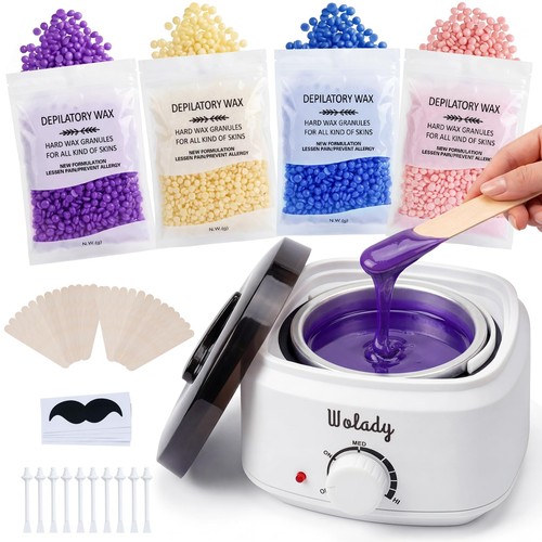 Waxing kit wax - waxing, warmer,
