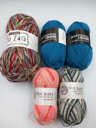 Sock knitting wool yarn bundle - sock,