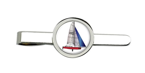 Laser dinghy tie clip - tie,