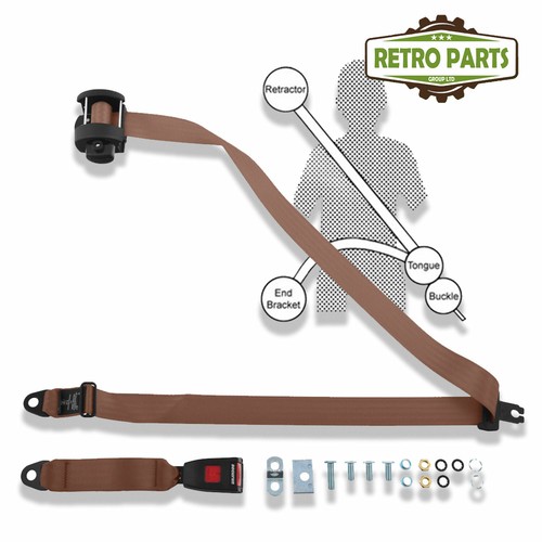 Classic car inertia seat belt - car,