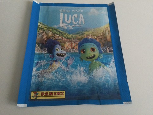 Luca sticker packet for panini