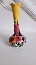 Old tupton ware tube vase - tupton,